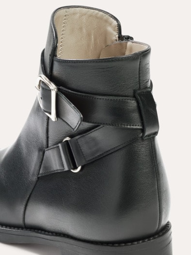 Soft Stiefelette Schwarz