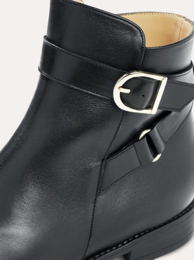 Soft Stiefelette Schwarz