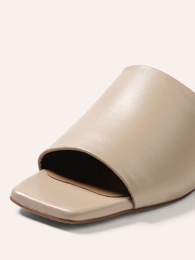 Bequem Pantolette Supersoft Beige