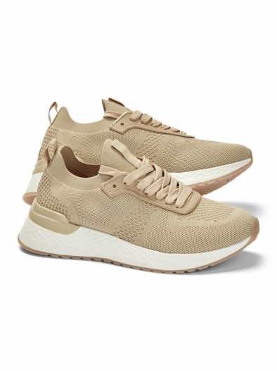 Aktiv-Sneaker leicht & luftig Beige