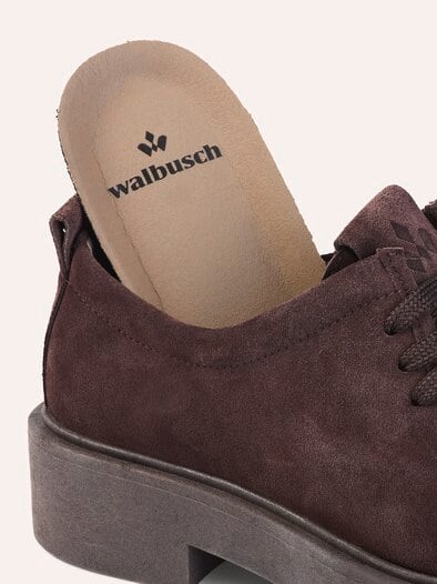Veloursleder Mokassin Braun