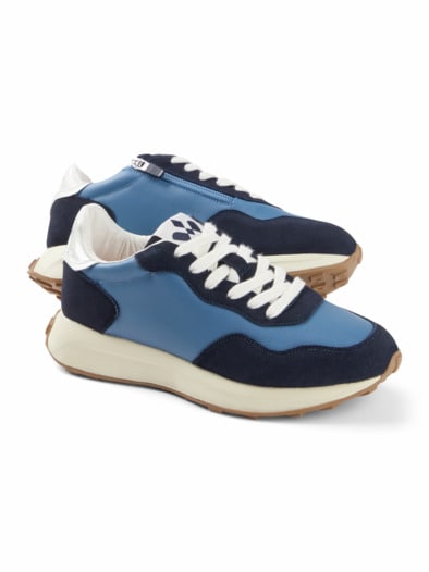 Lieblings-Sneaker Blau/Beige