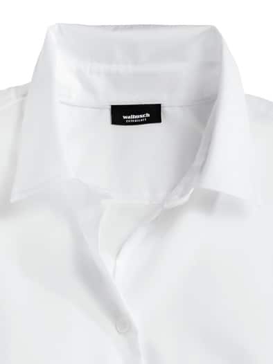 Extraglatt-Hemdbluse Everyday Weiß