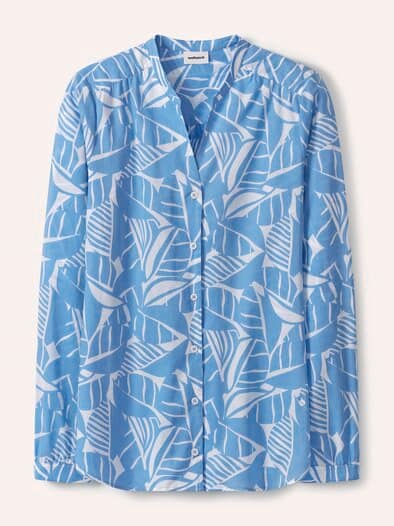 Perfect Match Bluse Jeansblau