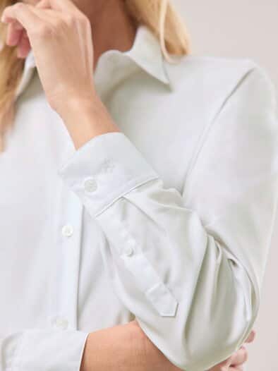 Extraglatt-Hemdbluse Everyday 2.0 Weiß