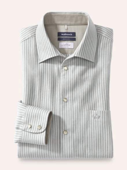 Luxus-Flanell Hemd Streifen