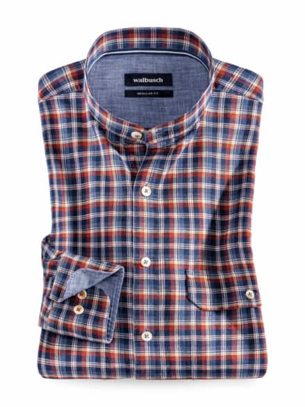 Wüsten-Hemd Karo Marine Wüsten-Hemd Karo Marine