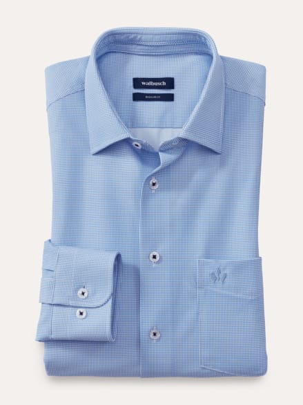Extraglatt-Hemd Stretch & Relax Hahnentritt Extraglatt-Hemd Stretch & Relax Hahnentritt