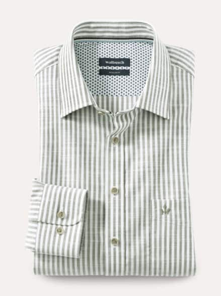 Soft-Tropical Hemd Streifen Schilf