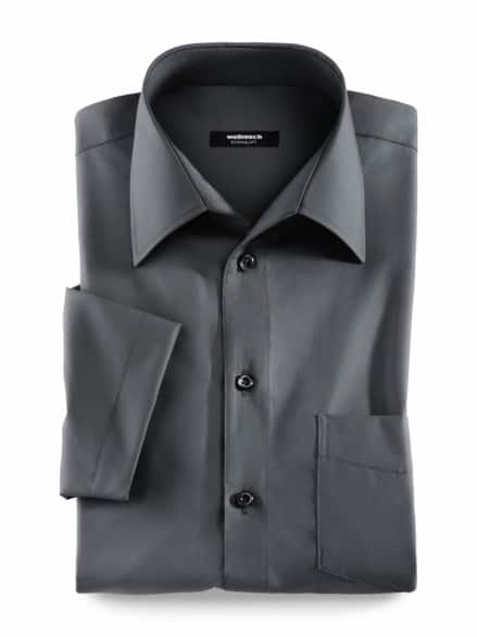 Extraglatt-Hemd Walbusch-Kragen Anthrazit Extraglatt-Hemd Walbusch-Kragen Anthrazit