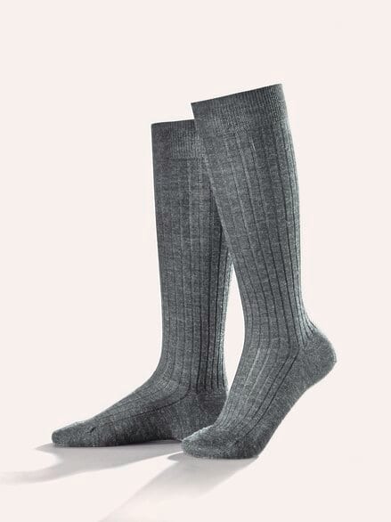4-Seasons Aktivstrumpf 2er-Pack Mittelgrau