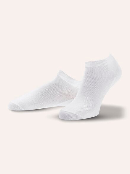 Sneakersocke 3er Set Weiß