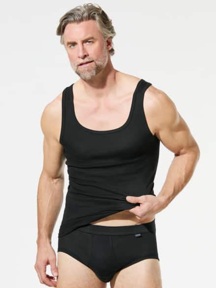 Masterclass-Unterhemd 2er-Pack Schwarz Masterclass-Unterhemd 2er-Pack Schwarz