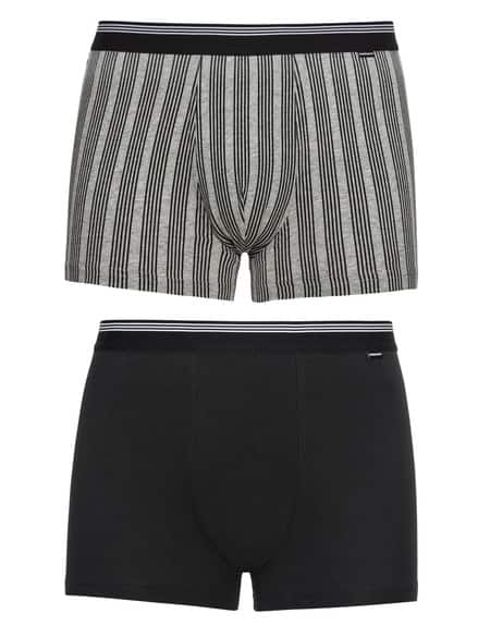 Pants Dessin Duo 2er-Pack Streifen/Schwarz Pants Dessin Duo 2er-Pack Streifen/Schwarz