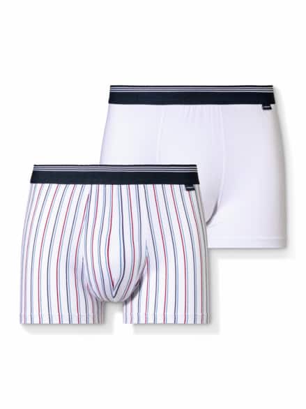 Pants Dessin Duo 2er-Pack Maritim/Weiß