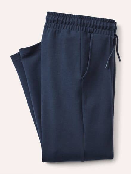 Sweathose mit Struktur Marine Sweathose mit Struktur Marine