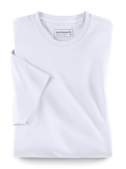 T-Shirt Rundhalsausschnitt Weiß T-Shirt Rundhalsausschnitt Weiß