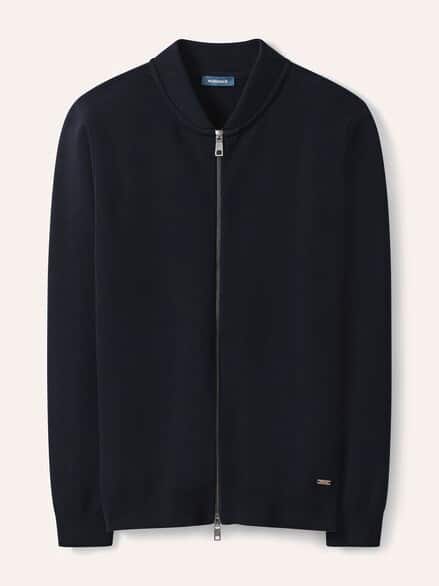 Milano Zip-Jacke Navy Milano Zip-Jacke Navy