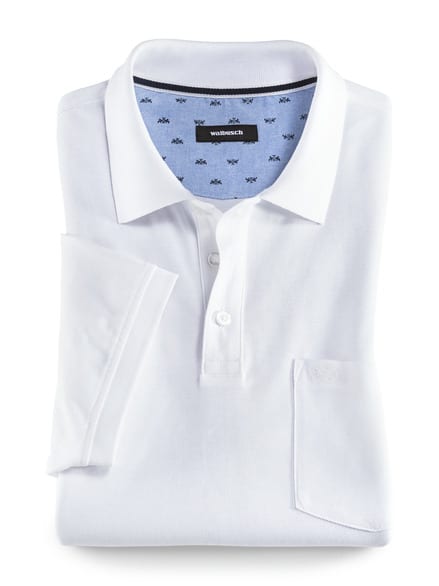 Pique-Polo Pima Cotton Weiß Pique-Polo Pima Cotton Weiß
