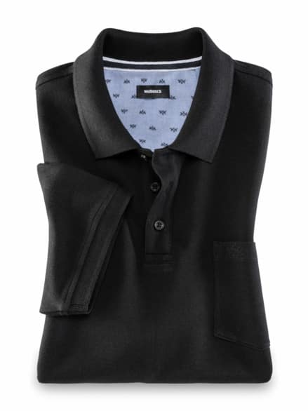 Pique-Polo Pima Cotton Schwarz Pique-Polo Pima Cotton Schwarz