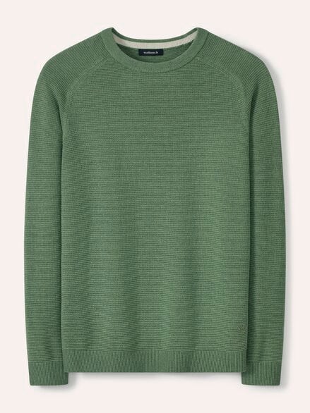 Ottoman Pullover Lindgrün