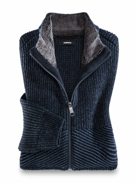 Thermo-Strukturmix-Jacke Marine Thermo-Strukturmix-Jacke Marine