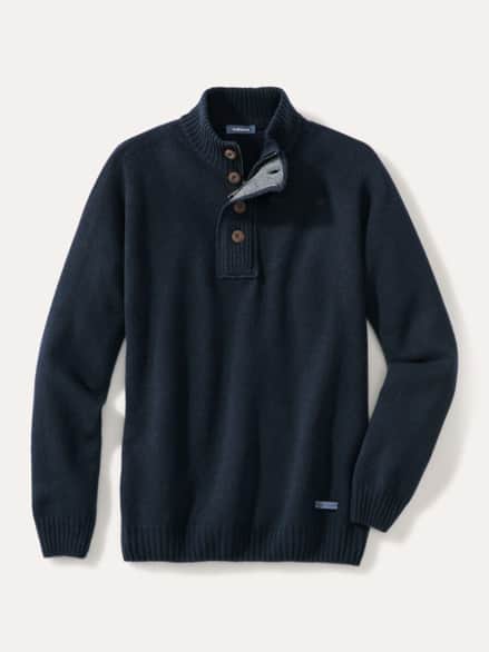 Premium Lammwoll-Troyer Marine Premium Lammwoll-Troyer Marine