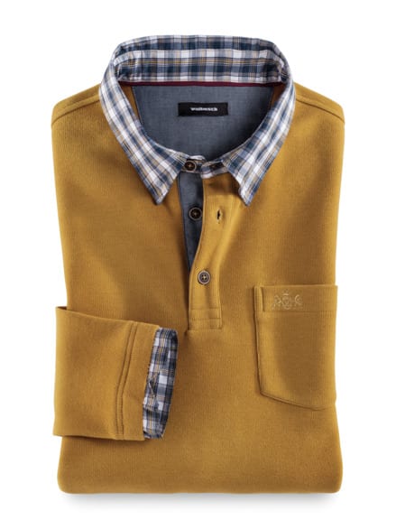 Hemdpullover 2 in 1 Safran Hemdpullover 2 in 1 Safran