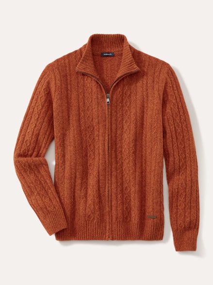 Cashmino Zopf-Strickjacke Terra Cashmino Zopf-Strickjacke Terra