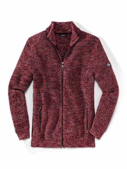 Mouline Zip-Jacke Feuerrot Mouline Zip-Jacke Feuerrot