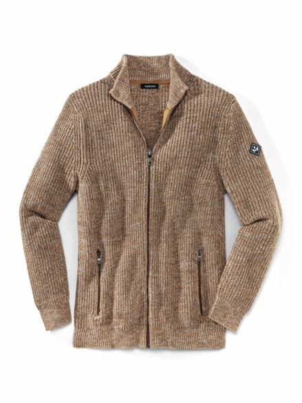 Mouline Zip-Jacke Natur Mouline Zip-Jacke Natur