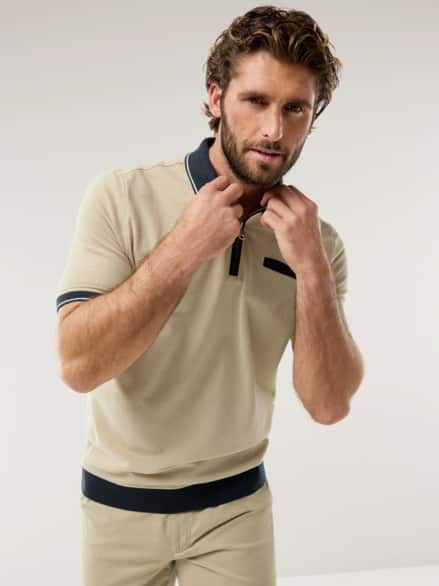Gentleman-Polo Natur