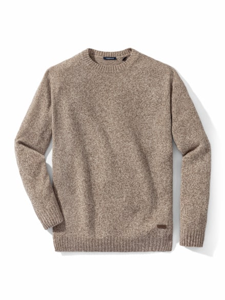 Lammwoll-Pullover Nahtlos Natur Lammwoll-Pullover Nahtlos Natur