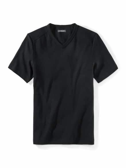 Zu schade für drunter-Shirt V-Neck Schwarz Zu schade für drunter-Shirt V-Neck Schwarz