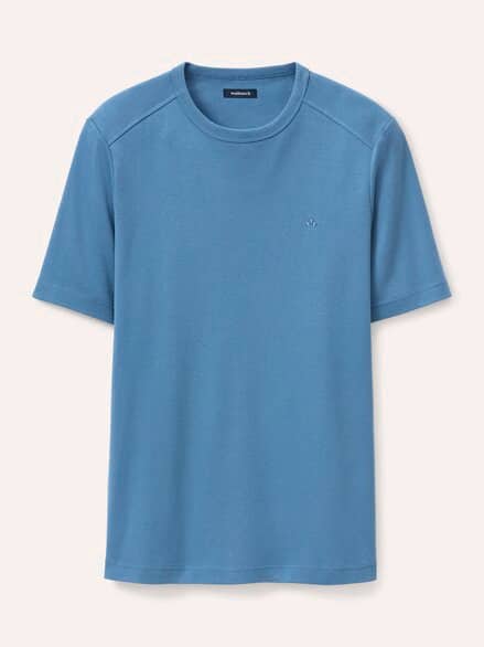 Das zu schade für drunter-Shirt Rauchblau Das zu schade für drunter-Shirt Rauchblau