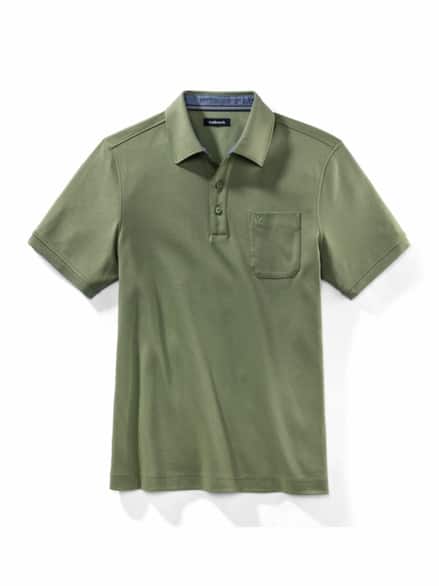 Walbusch-Kragen Polo Salbei