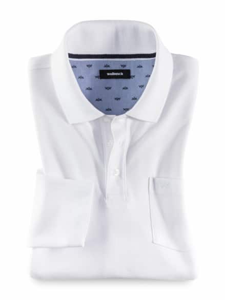 Pique-Polo Pima Cotton Weiß Pique-Polo Pima Cotton Weiß