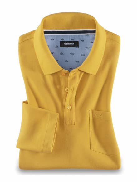 Pique-Polo Pima Cotton Gelb Pique-Polo Pima Cotton Gelb