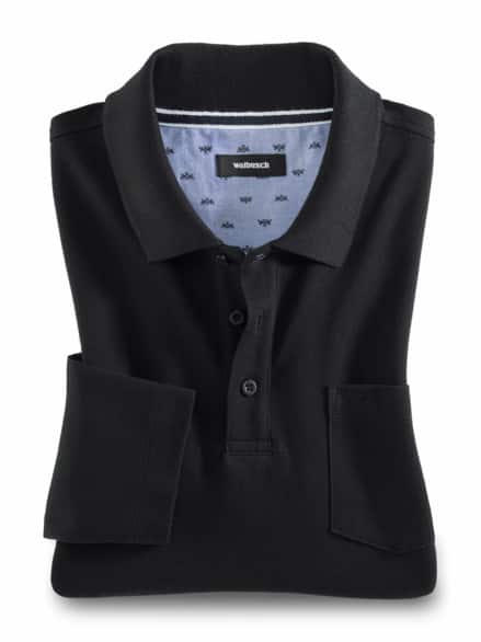 Pique-Polo Pima Cotton Schwarz Pique-Polo Pima Cotton Schwarz
