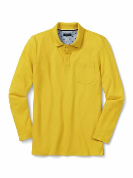 Pique-Polo Pima Cotton Gelb Pique-Polo Pima Cotton Gelb