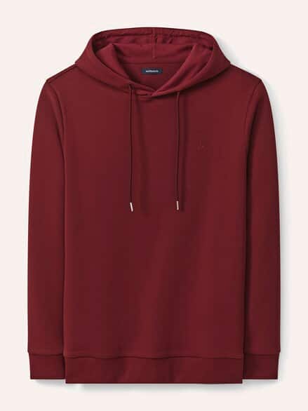 Easycare Kapuzen-Sweatshirt Dunkelrot Easycare Kapuzen-Sweatshirt Dunkelrot