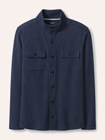 Sweatjacke Marine Melange