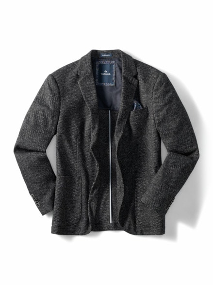 Struktur-Komfort Sakko Schwarz Struktur-Komfort Sakko Schwarz