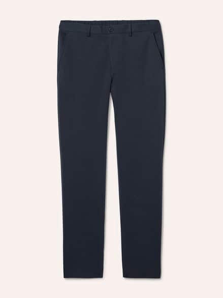 Chino aus elastischem Material Marine