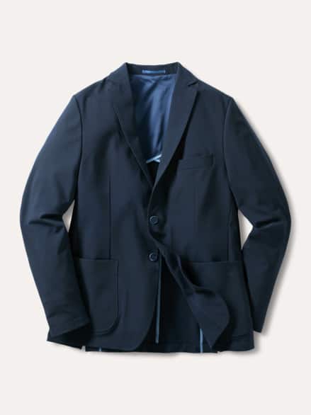 Macht alles mit Sakko Marine