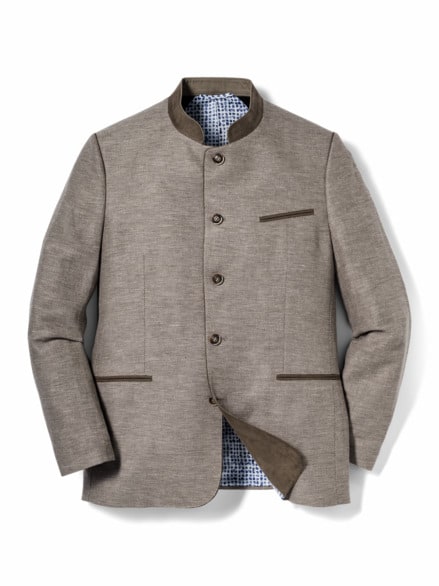 Reiseleinen-Janker Beige Reiseleinen-Janker Beige