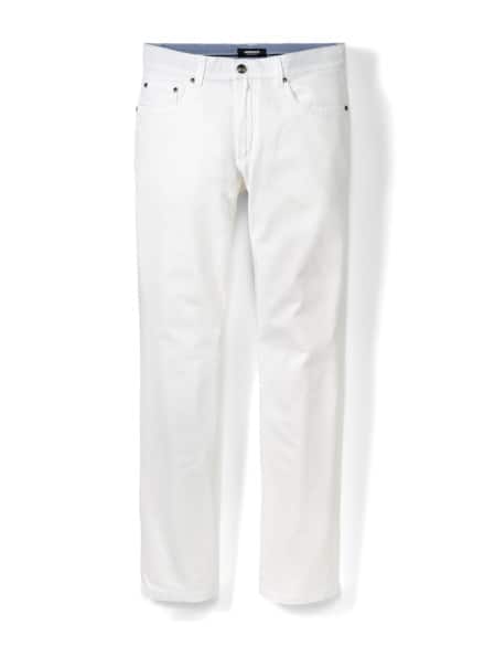 Extraglatt High Stretch Five-Pocket Weiß Extraglatt High Stretch Five-Pocket Weiß