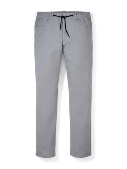 Five Pocket Stretch & Relax Hellgrau