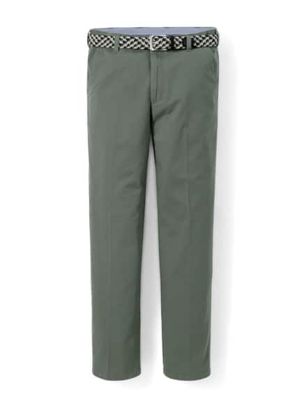 Extraglatt-Stretchbund-Chino Salbei