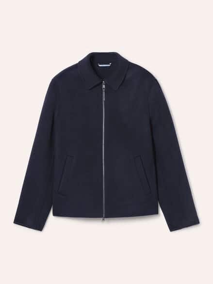 Doubleface Blouson Marine Doubleface Blouson Marine